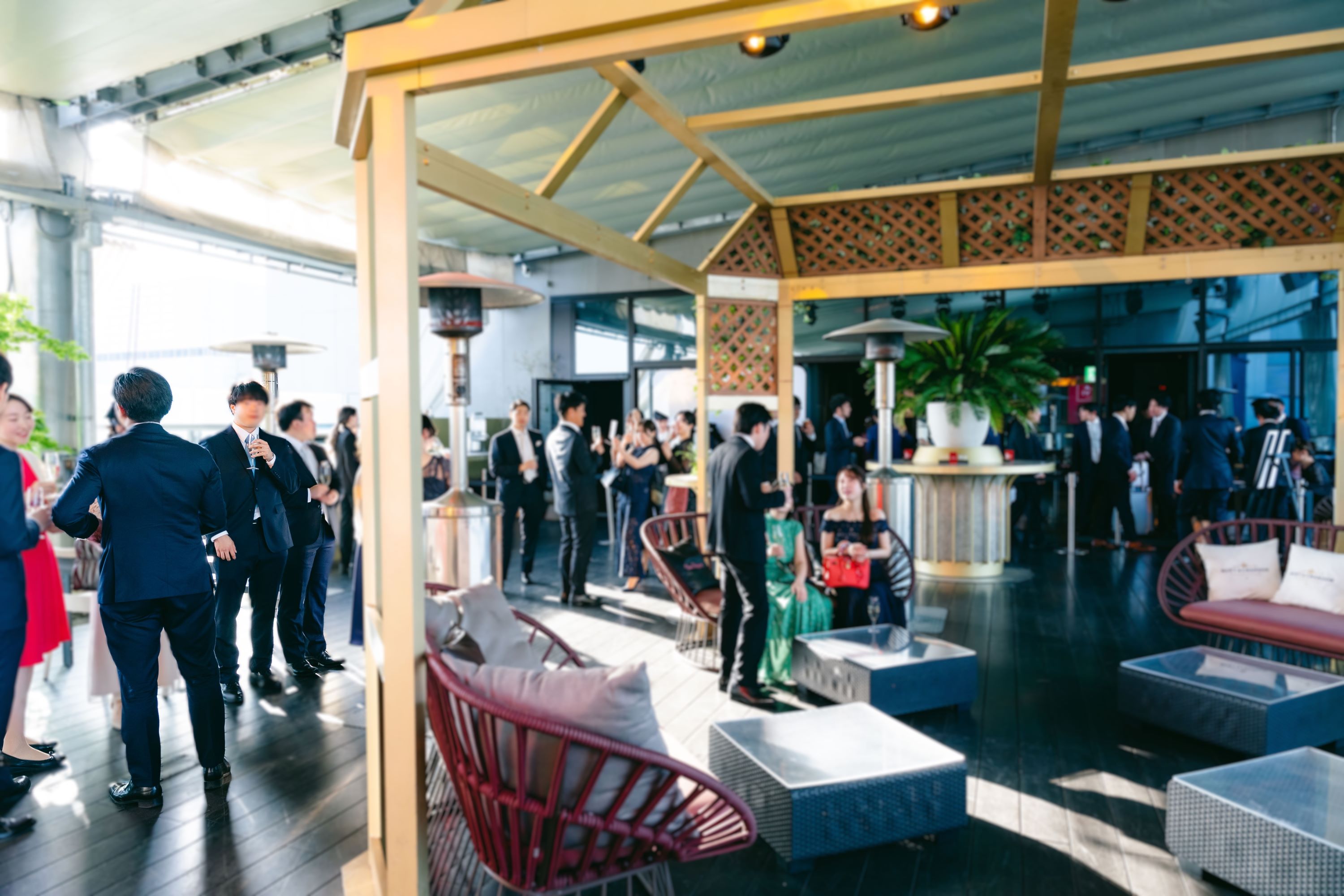 結婚式二次会会場の貸切保障金額