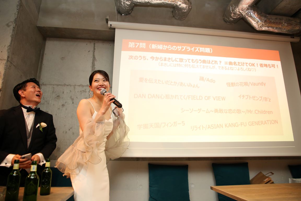 結婚式二次会のフルサポート