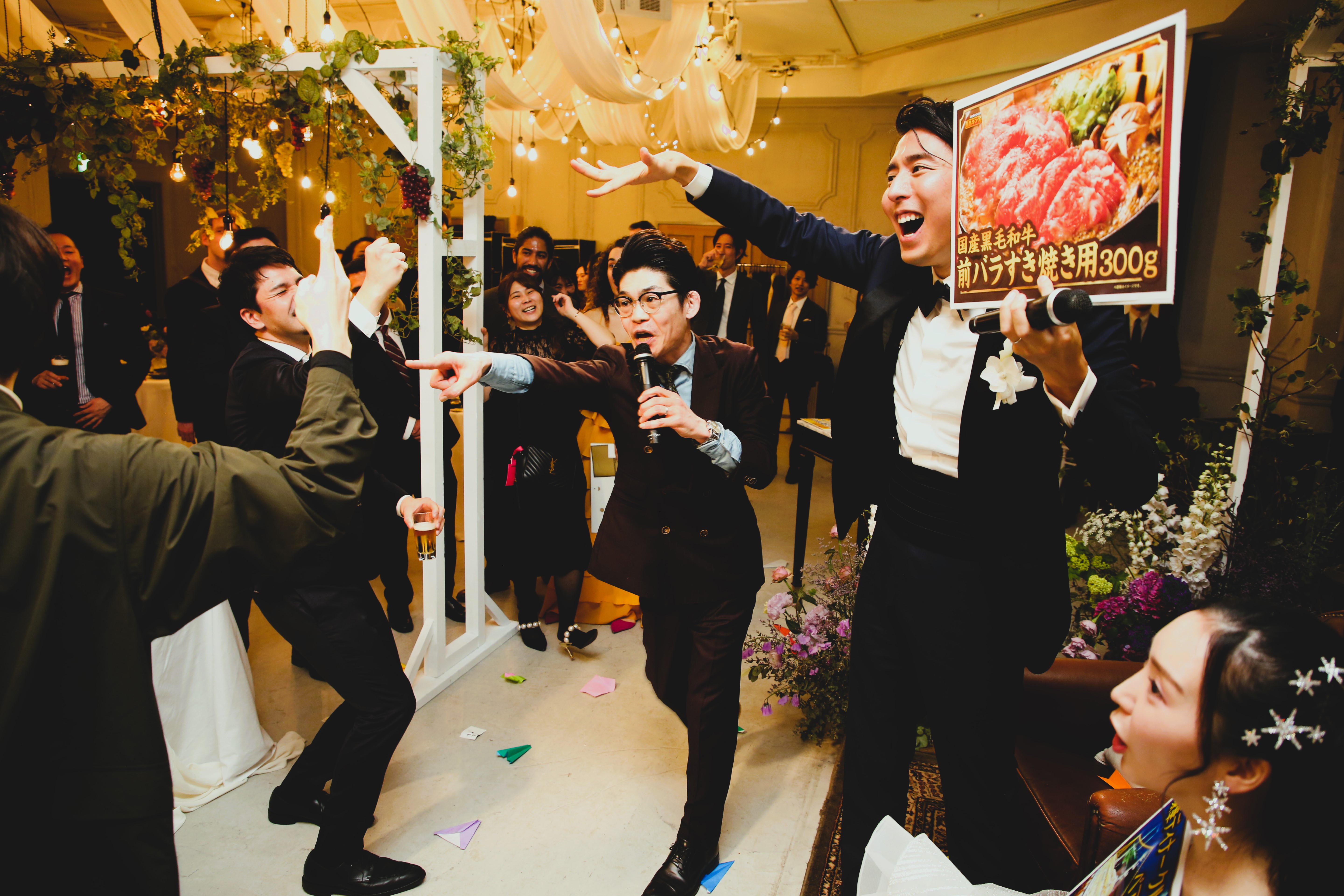 プロに任せる結婚式二次会